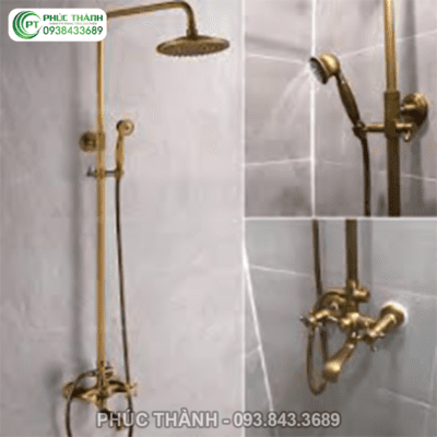 Bộ Cây Sen Nóng Lạnh Bằng Đồng Cao Cấp 3 Artboard 1